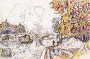 Paul Signac poni royal with the gare d orsay oil painting picture wholesale